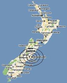 terremoto Nuova Zelanda